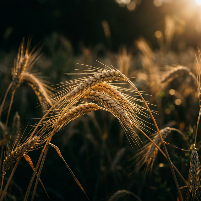 Trigo dorado venezolano